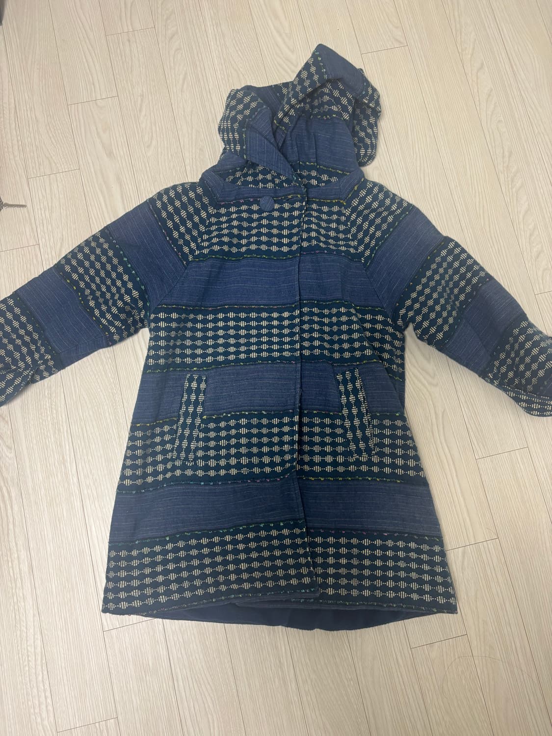 Titicaca 빈티지 히피 니혼진 모리 하프코트 상품이미지1