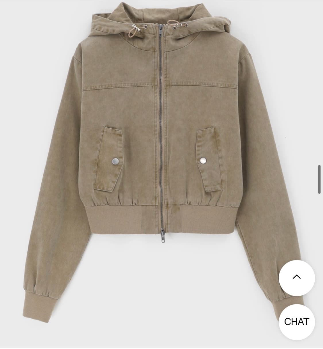 블랙업 훔프 코튼 워싱 후드 점퍼 상품이미지3