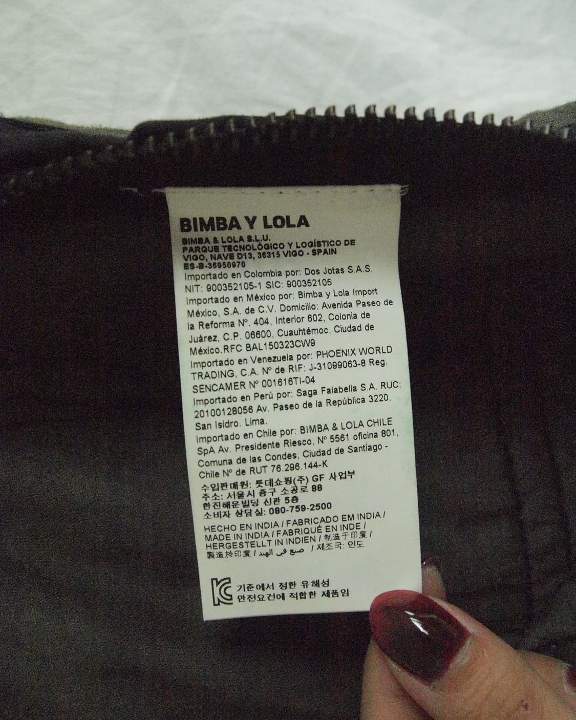bimba y lola 사이드지퍼 미니스커트 상품이미지5