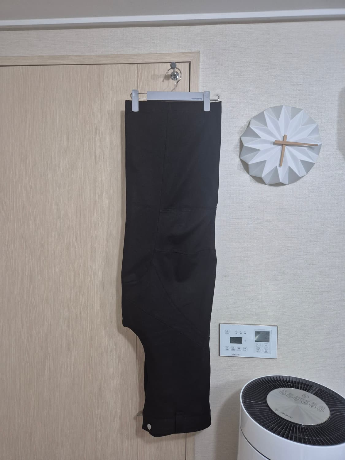 논노드 세그먼트 팬츠 블랙 2Size 상품이미지2