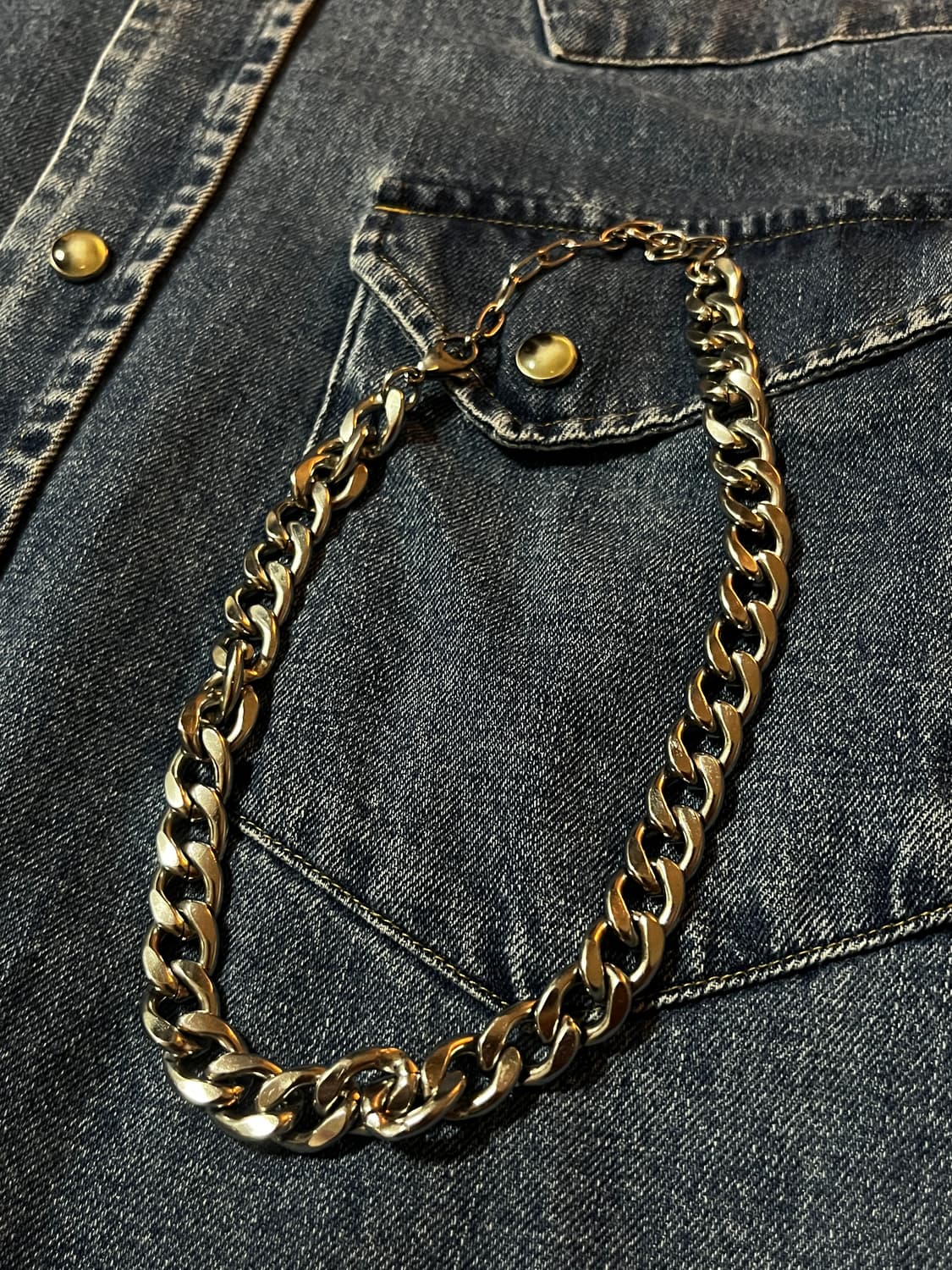 Bold chain necklace 볼드 체인 목걸이 상품이미지2