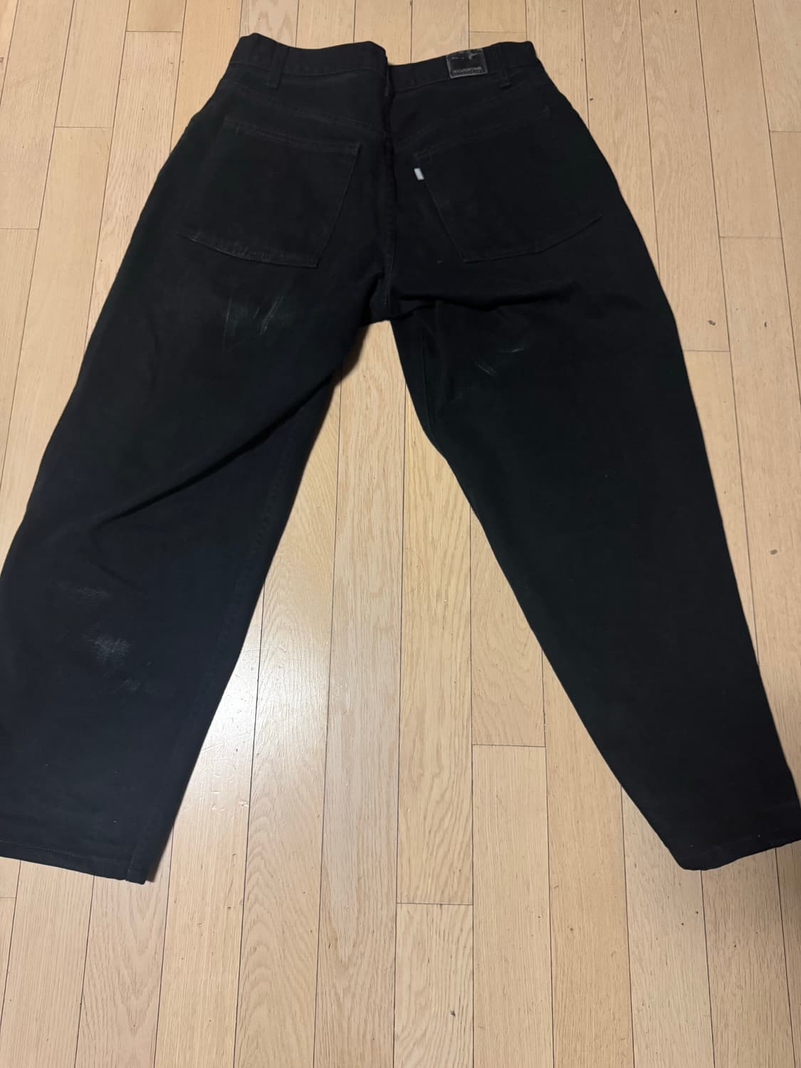 리바이스 실버탭 배기 블랙진 상품이미지2