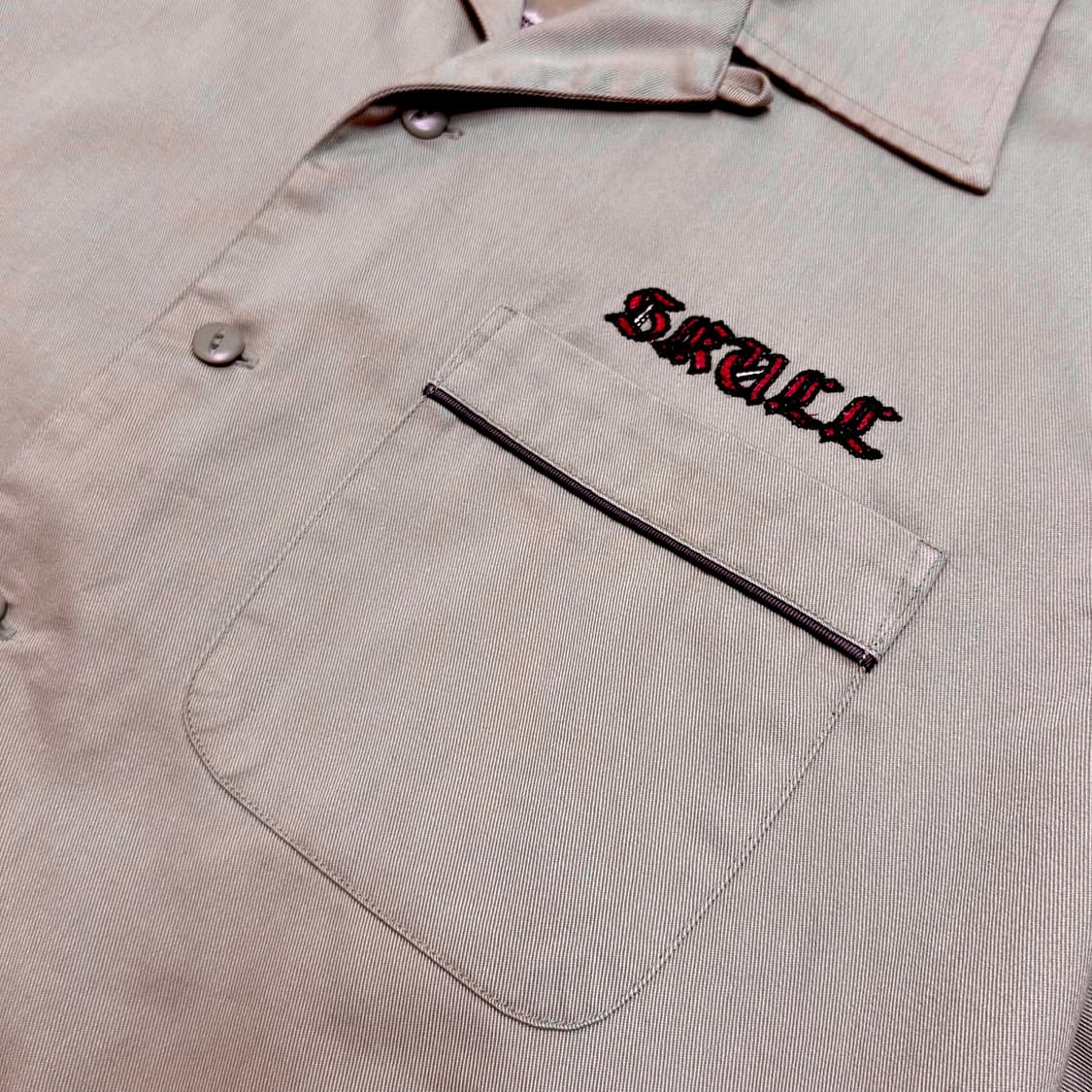 Neyries Clothing 스컬자수 반팔셔츠 상품이미지5