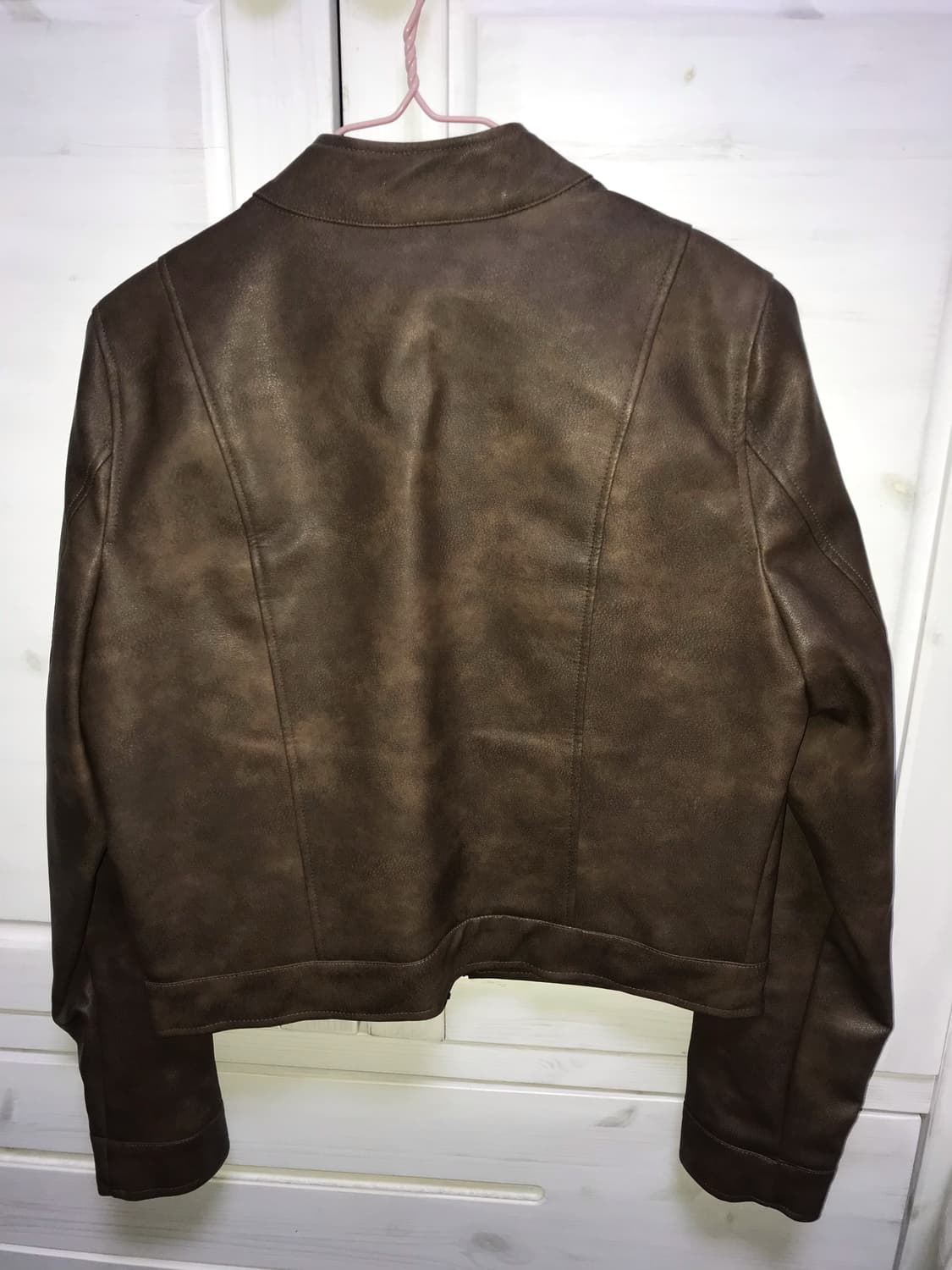 블랙업 자체제작 펠튼 레더 자켓 브라운 made 상품이미지3