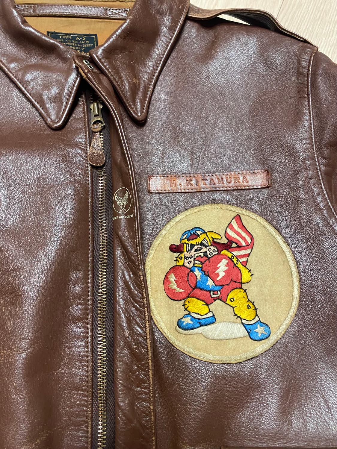 버즈릭슨 초기형 A-2 44 사이즈 판매합니다 상품이미지6