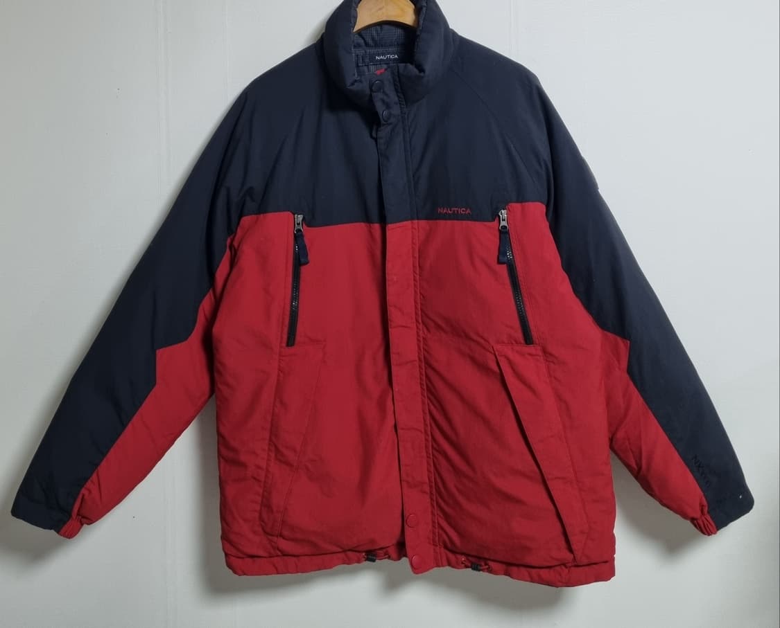 오버핏 M ) 노티카 리버시블 양면 덕다운 오리털패딩 상품이미지1