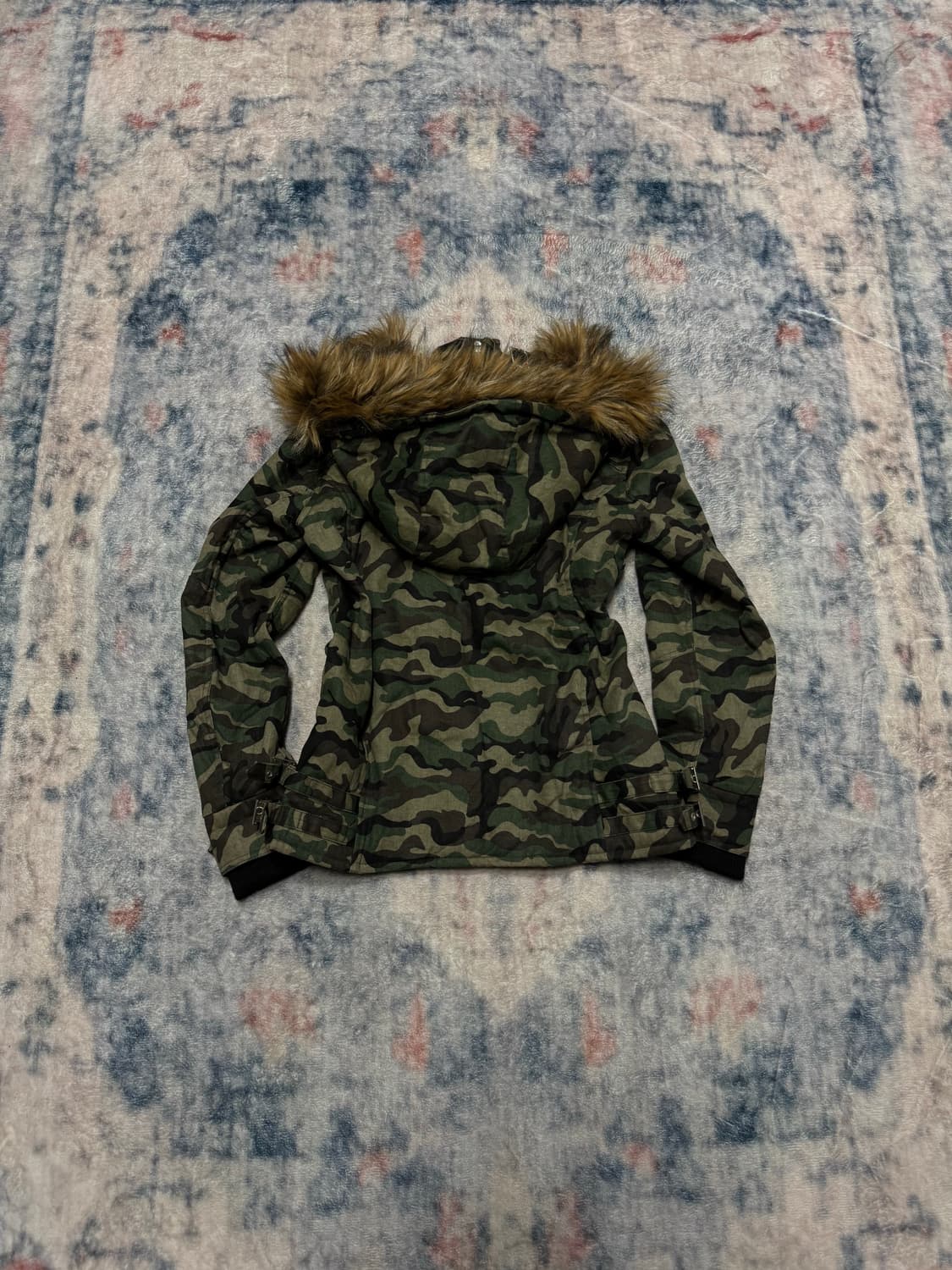 Maison gilfy y2k military fur jacket 상품이미지7
