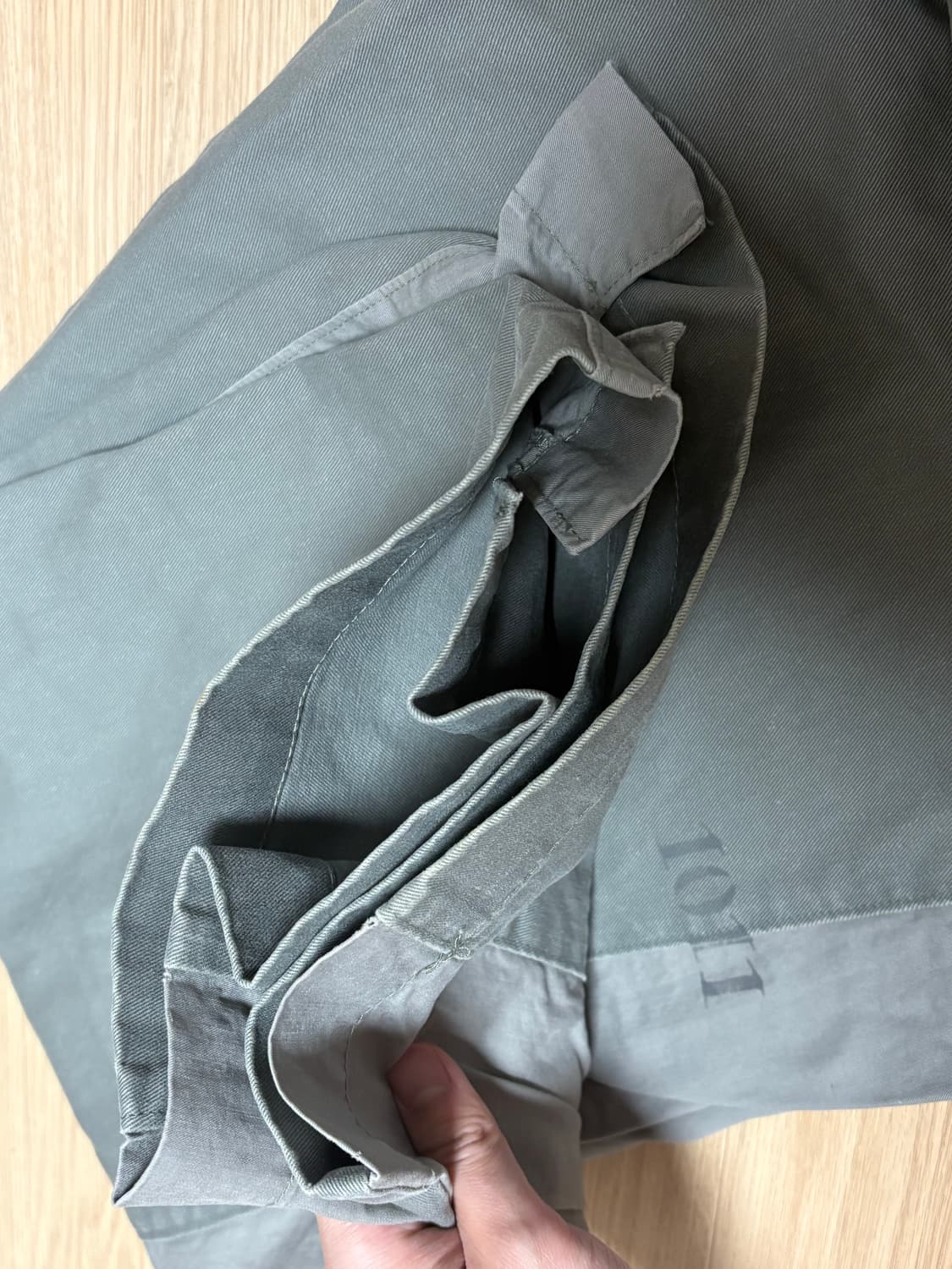 폴리테루X1011갤러리 카펜터 팬츠(그레이) 3사이즈 상품이미지5