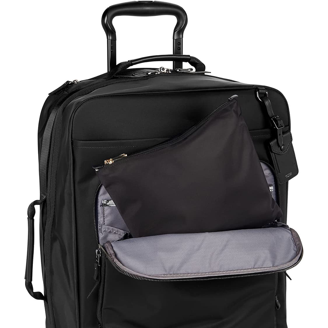 투미 보야져 저스트 인 케이스 백팩 블랙 초경량 여행 및 일상 가방 상품이미지5