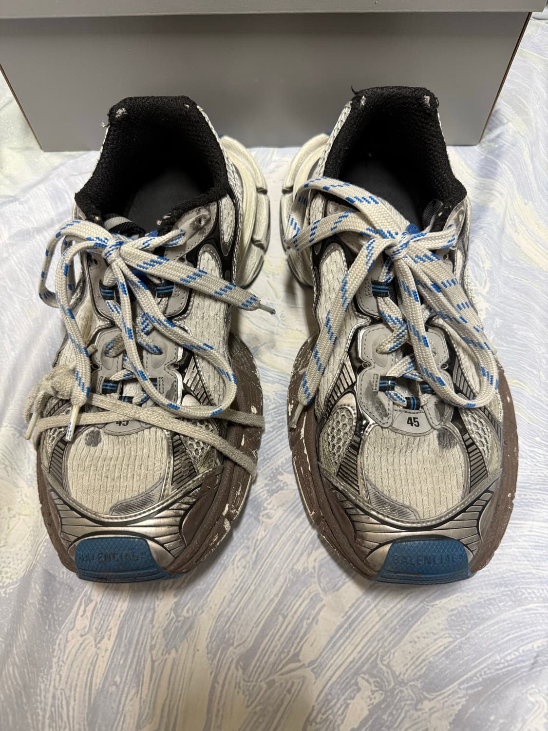 [45] 발렌시아가 3XL 스니커즈 원아웃 블루 상품이미지1