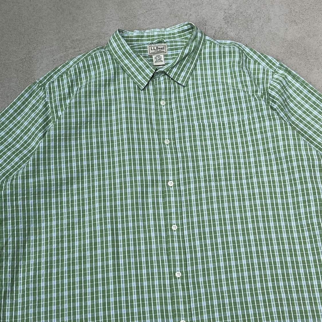 엘엘빈 체크 하프셔츠 s10663 상품이미지3