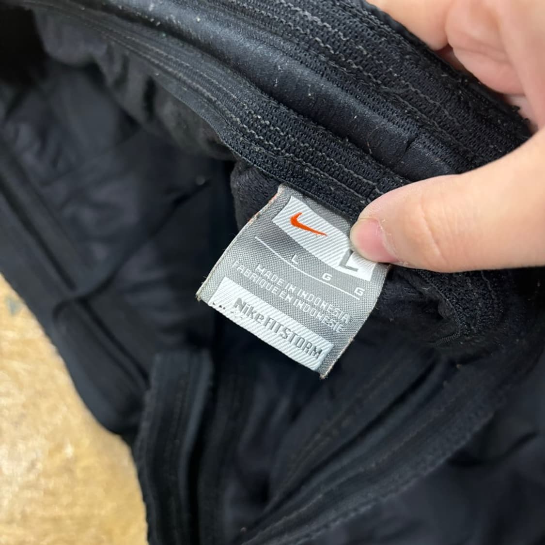 [정품/L] 나이키 블랙 트레이닝 바지 상품이미지4