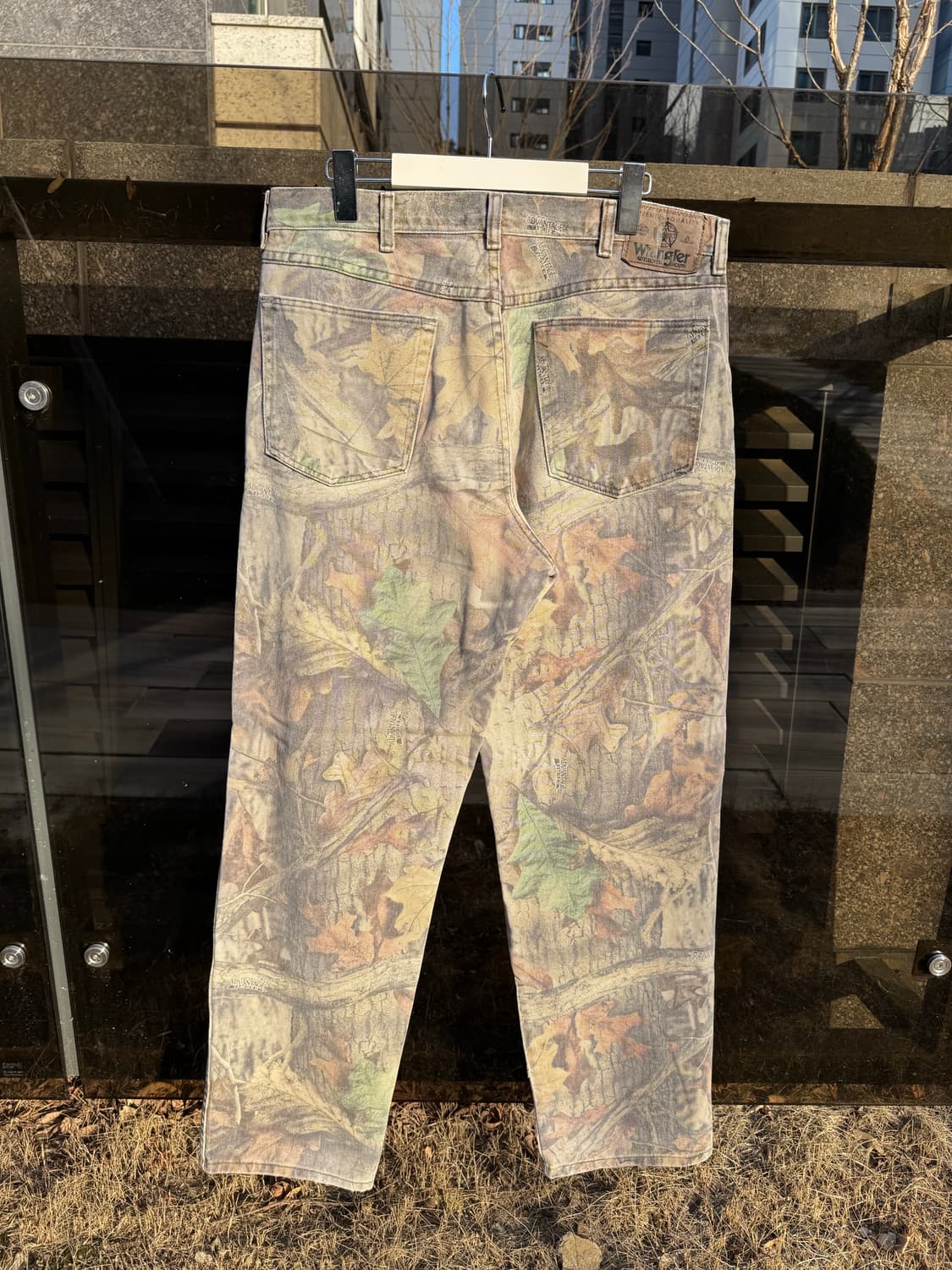 90s 랭글러 리얼트리 더블니 팬츠 상품이미지3