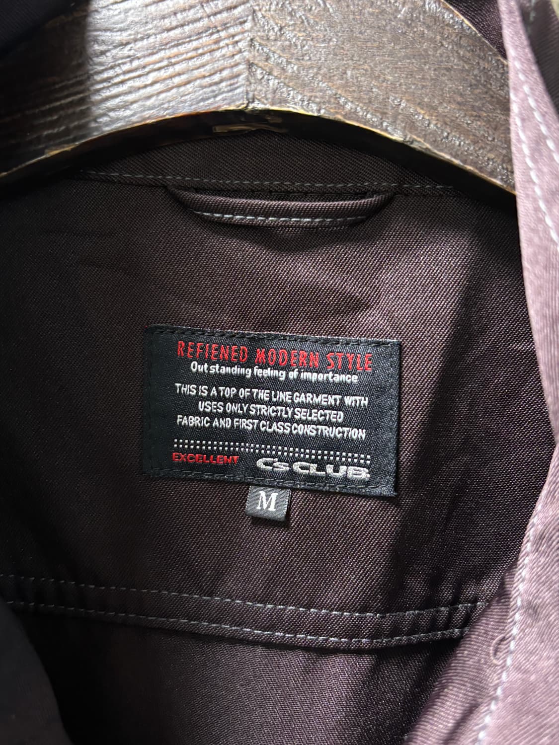 Cs club 마룬 워크자켓  상품이미지8