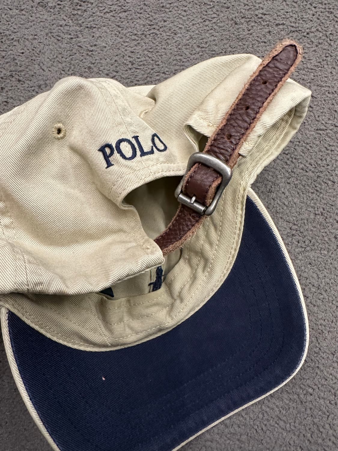 폴로 랄프로렌 가죽 스트랩 캡 처분  상품이미지2