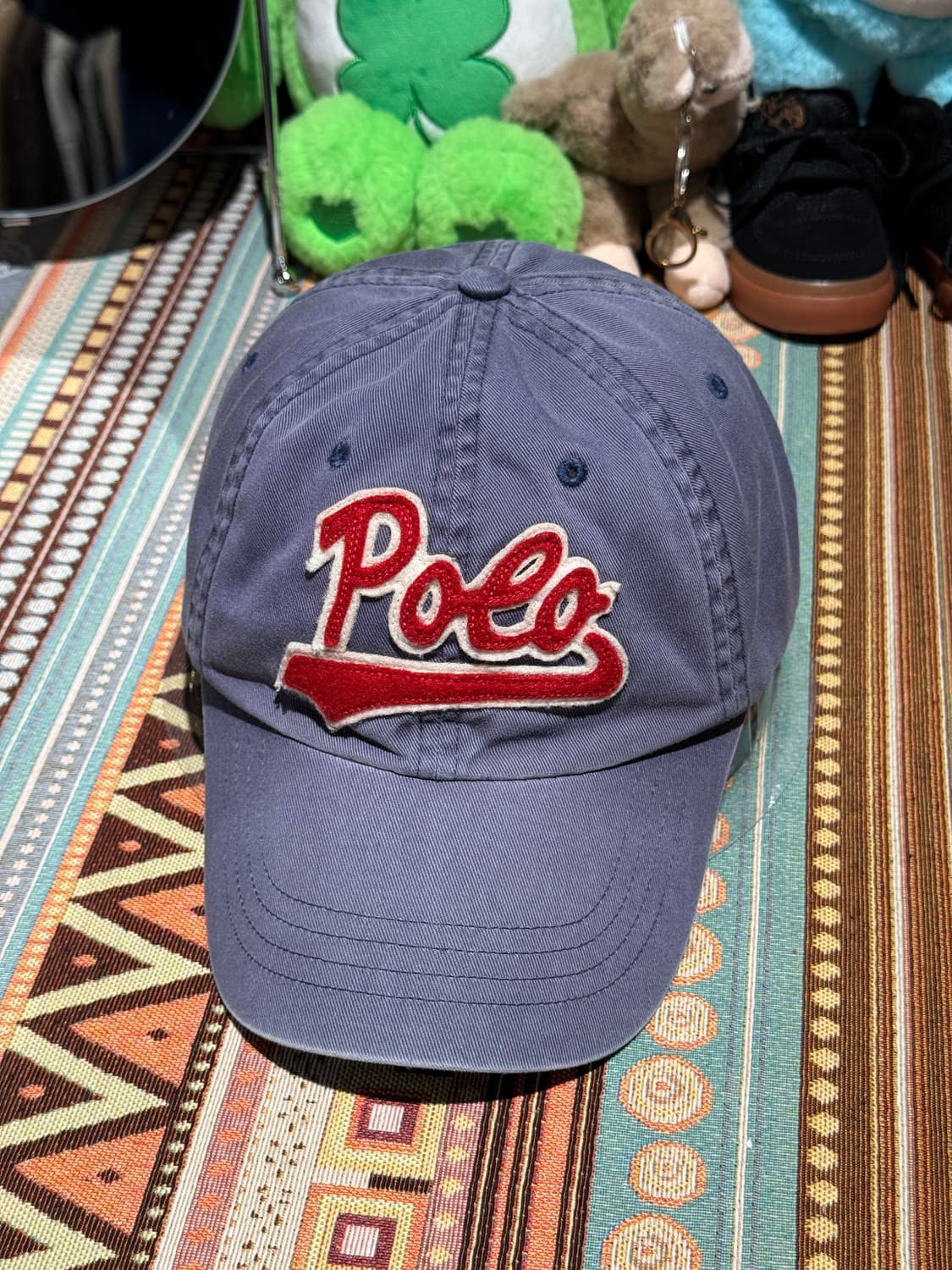 폴로랄프로렌 스펠아웃 볼캡 연네이비 상품이미지2