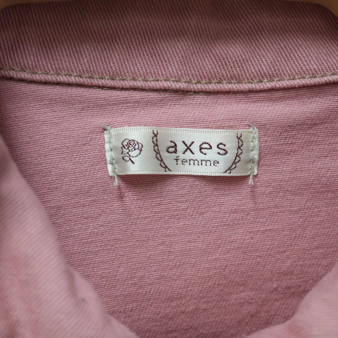 액시즈팜 딸기우유 리본코어 레이스 코튼 자켓 64635 상품이미지7