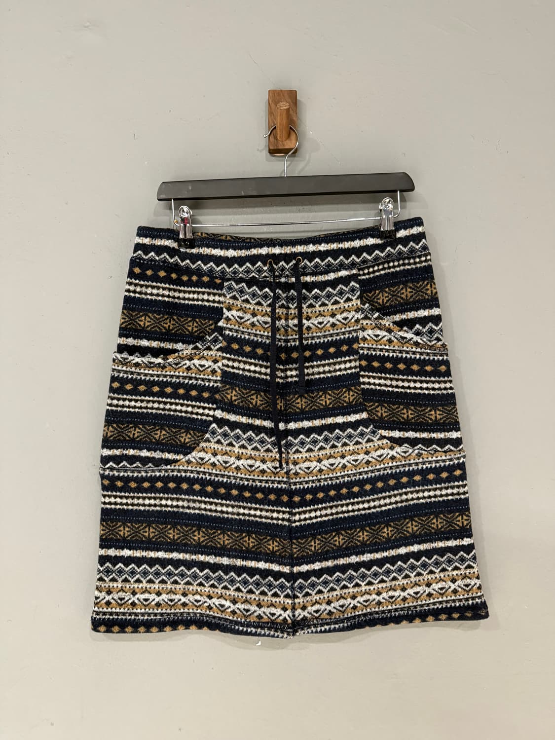ethnic pattern pocket midi skirt 상품이미지4
