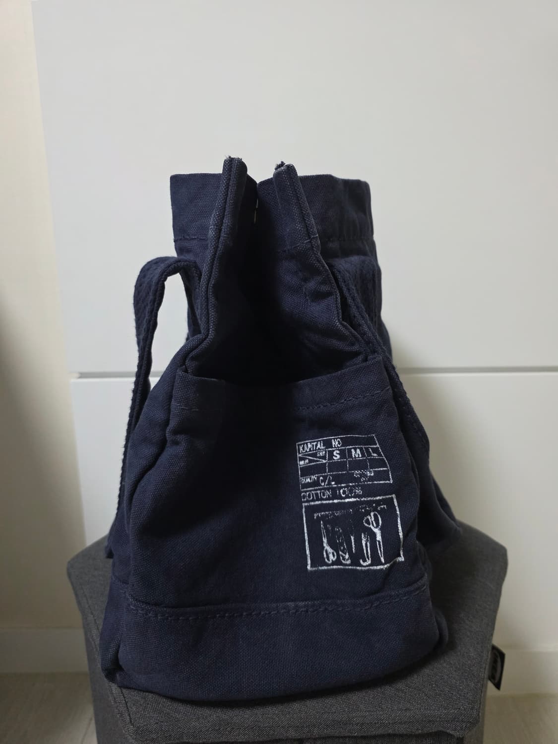 캐피탈 KAPITAL 6호 범포 스탠다드 TOTE BAG 상품이미지3