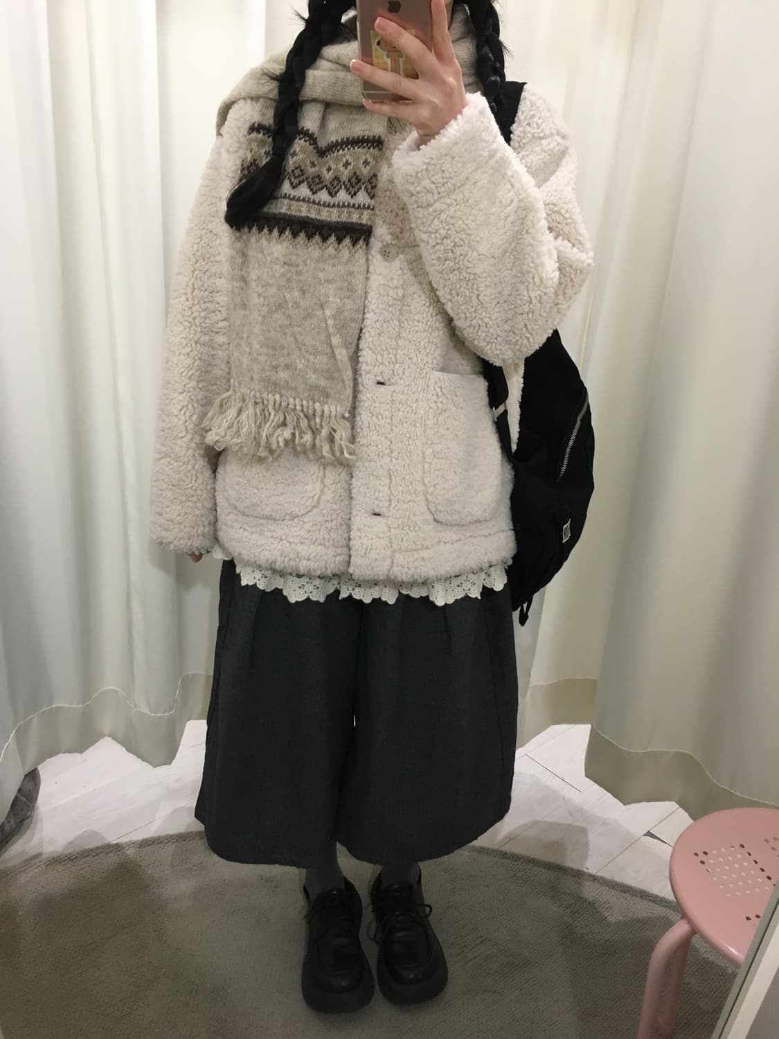 양털 뽀글이 자켓 상품이미지3