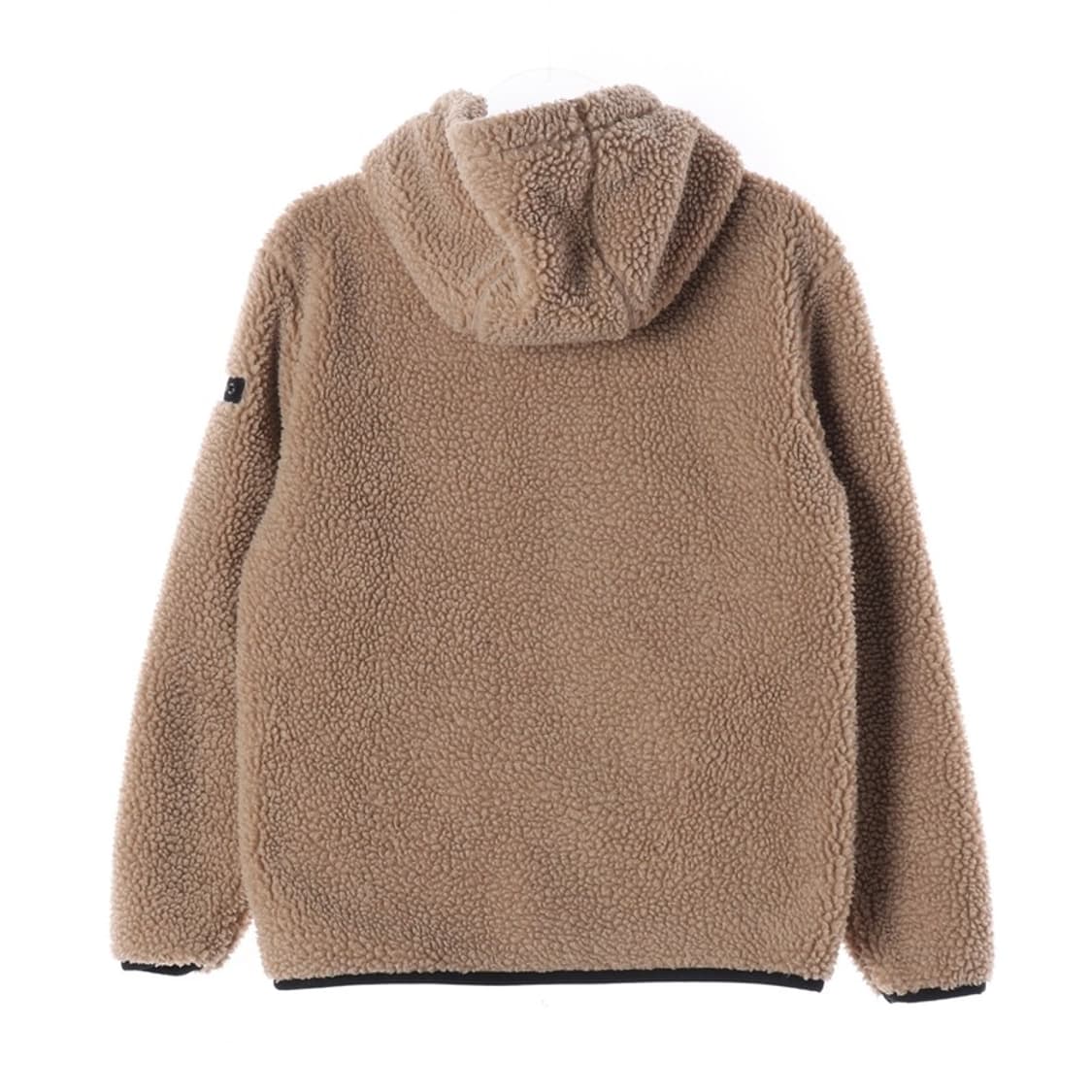 내셔널지오그래픽 코스토니 뽀글이 플리스 후드 집업 베이지 M 상품이미지3