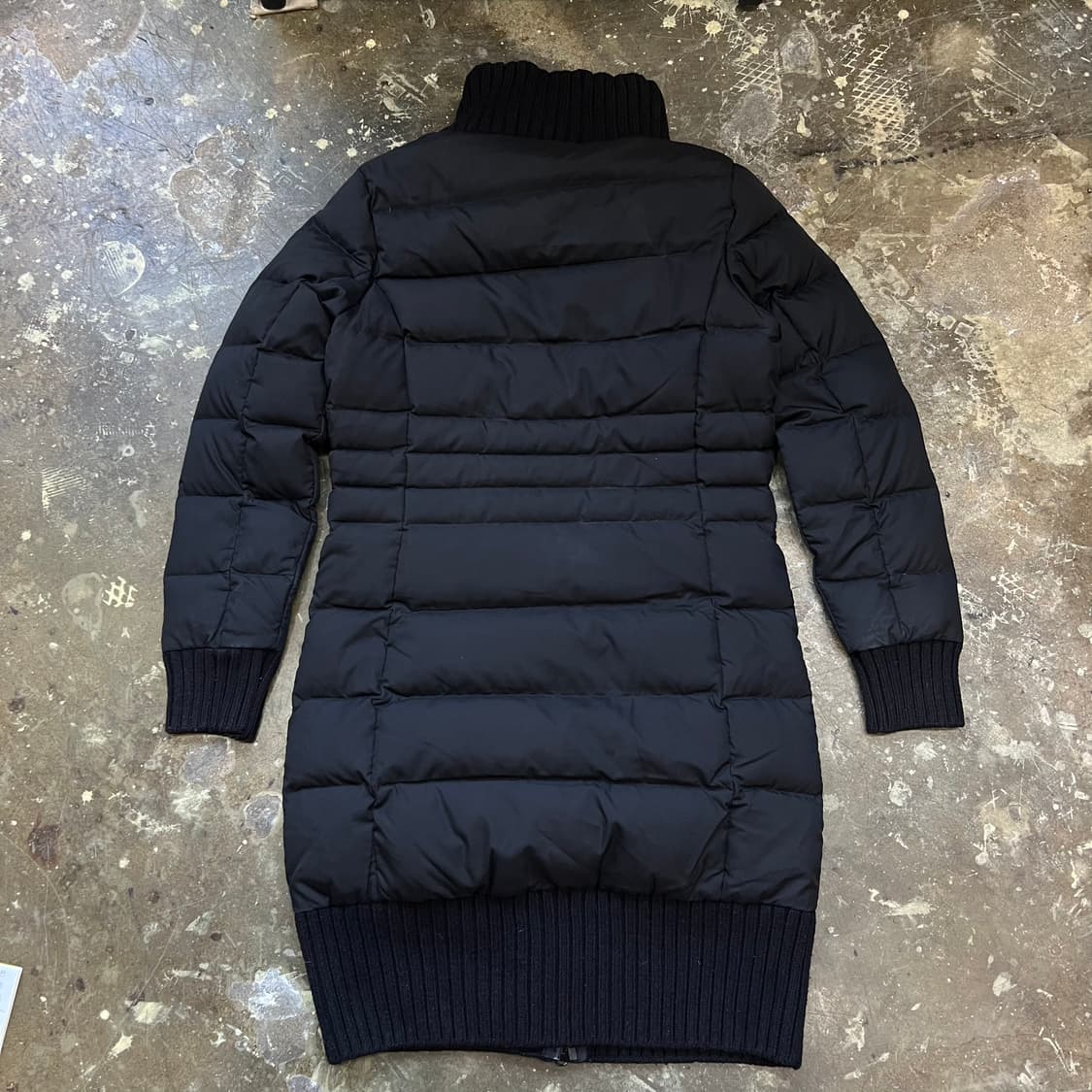 S) 노스페이스 덕다운 하프패딩점퍼 오리털 롱패딩 자켓 상품이미지3