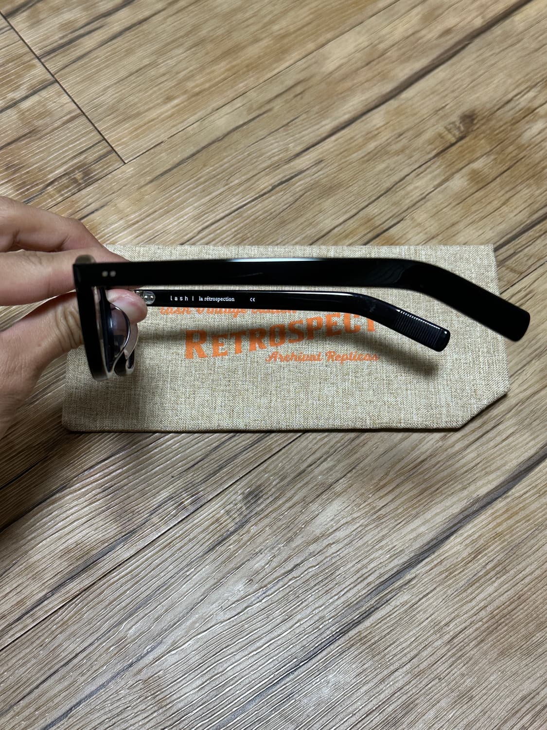 래쉬 루네뜨 01 (44) 블랙 44사이즈 LUNETTES 01(44) 상품이미지10