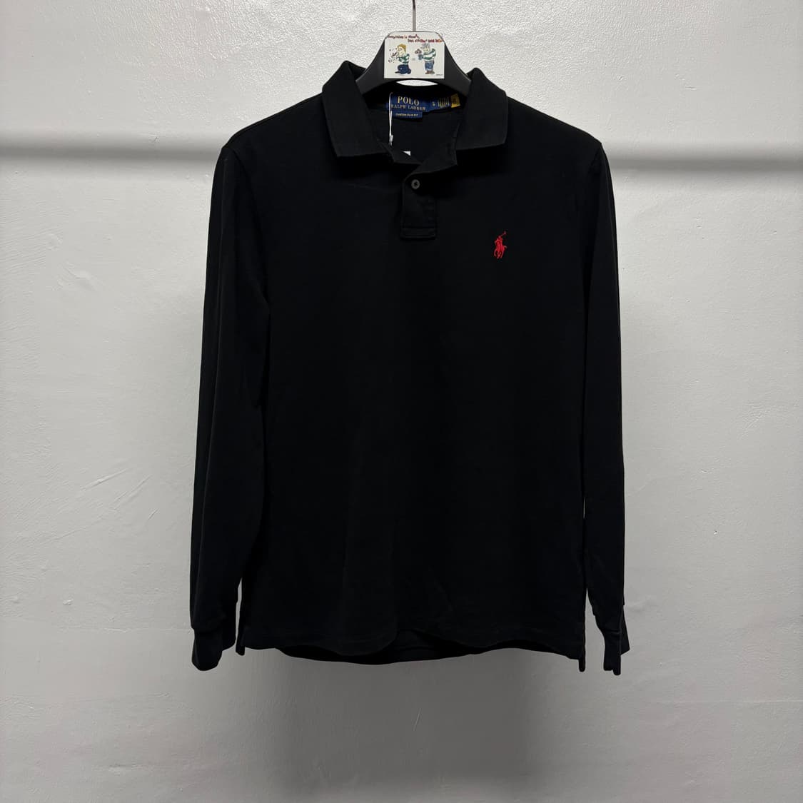 폴로 랄프로렌 PK 롱슬리브 블랙 상품이미지1
