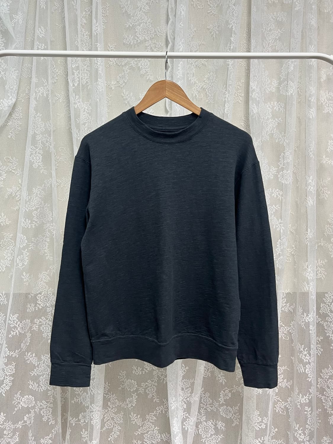 95) 시리즈 20SS 긴소매 티셔츠 차콜 상품이미지1