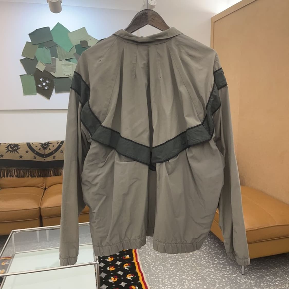 빈티지 올드스쿨 USA ARMY 오버핏 바람막이 자켓 100 C06739 상품이미지4