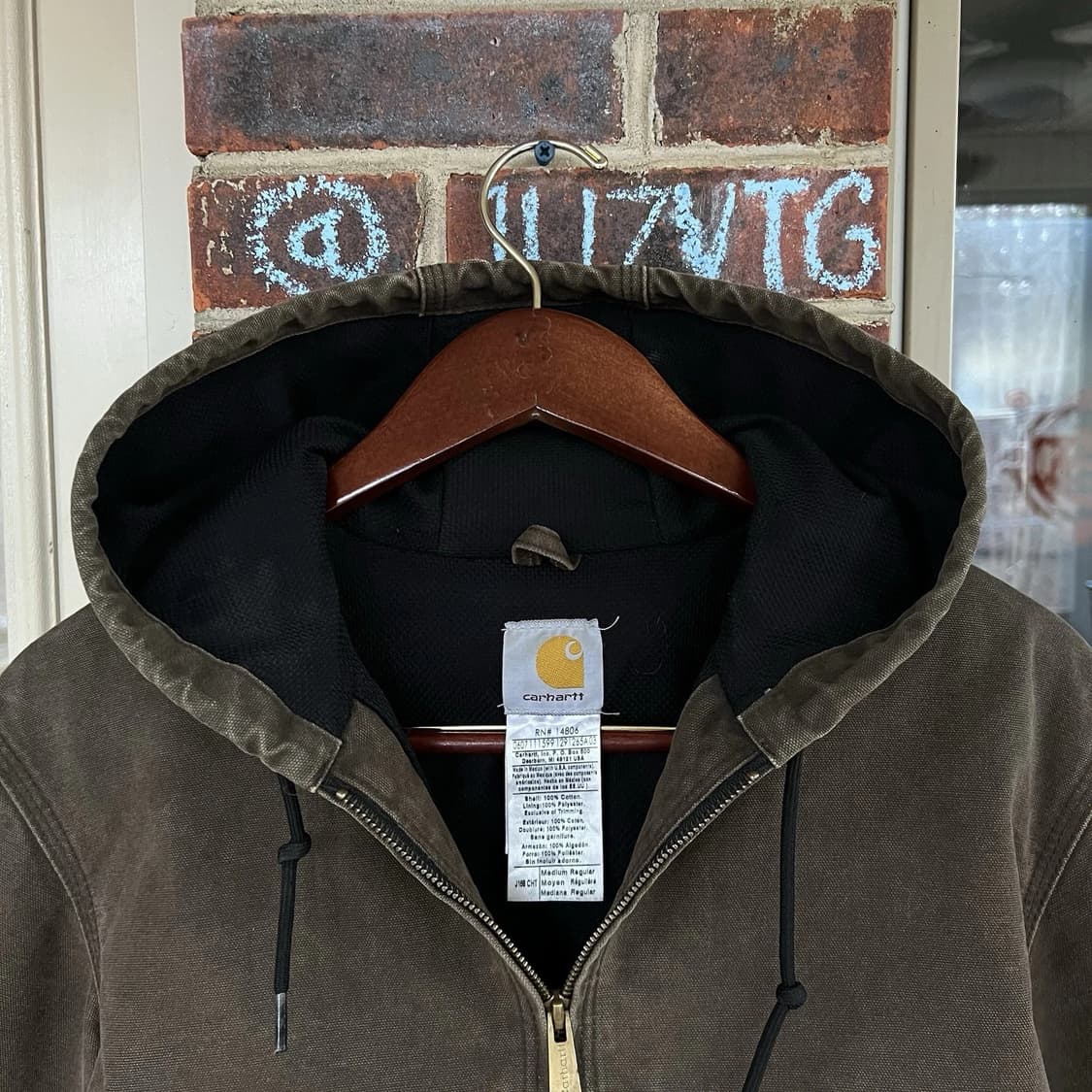칼하트 J168 빈티지 덕 액티브 자켓 체스트넛 상품이미지2