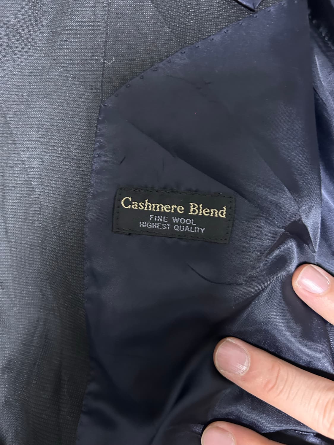 간사이야마모토 캐시미어 블레이저 105~110 상품이미지5