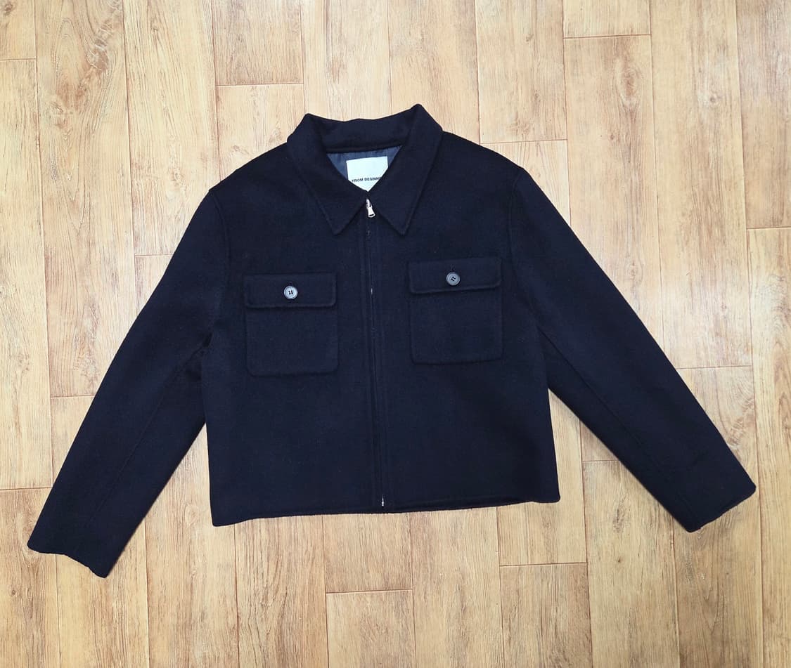 프롬비기닝(From Beginning) 포켓 집업울자켓 새상품  상품이미지3