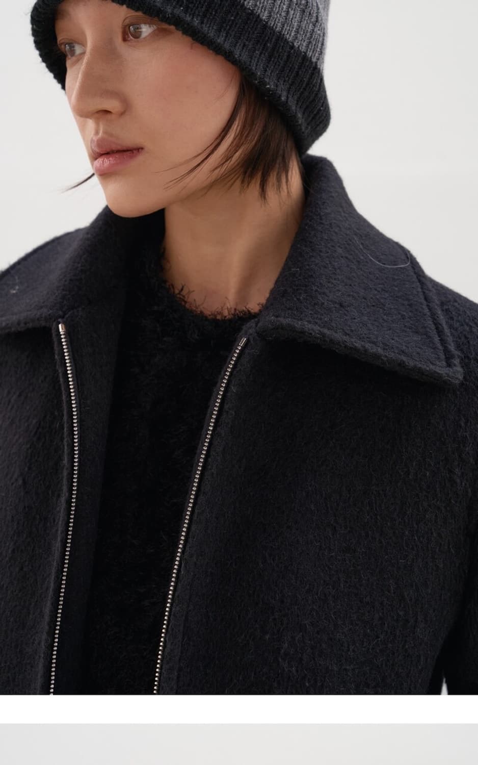 TEAK 티크 WOOL ZIP-UP JACKET 상품이미지3