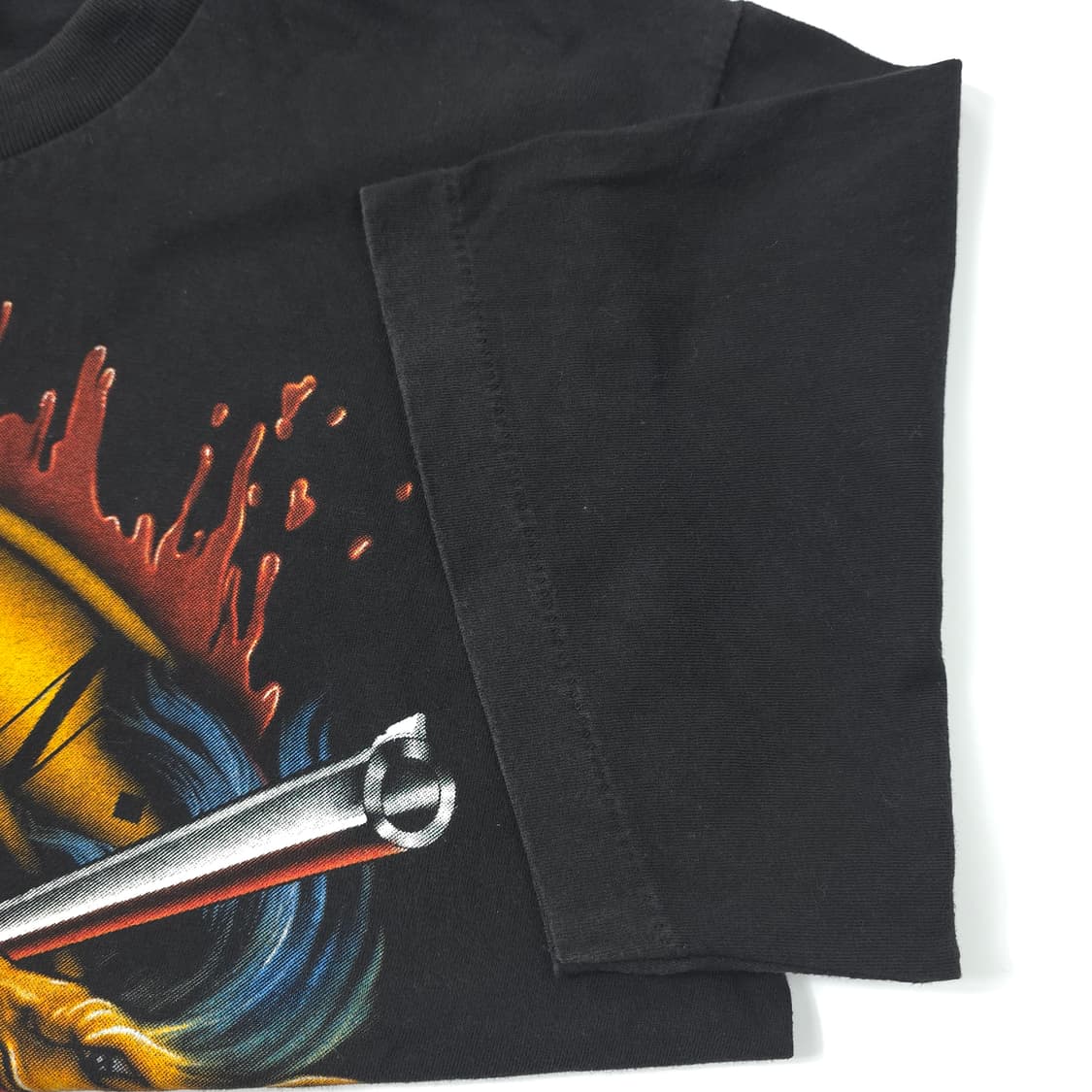 락이글 건즈앤로지스 밴드 티셔츠 블랙 (L) 상품이미지3