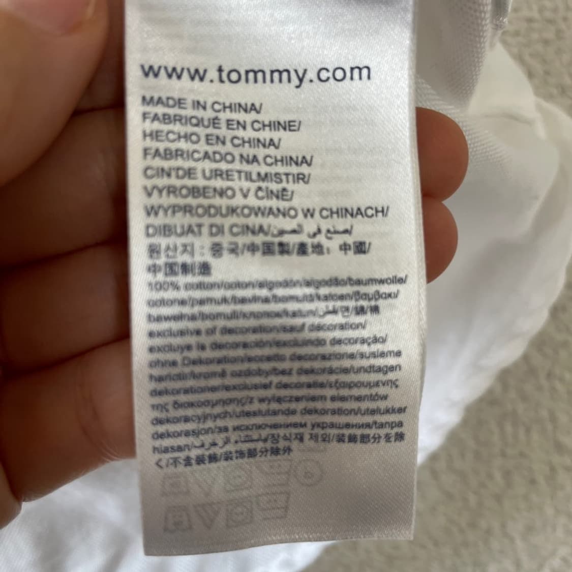 M 타미힐피거 여성 화이트 셔츠 95 상품이미지6