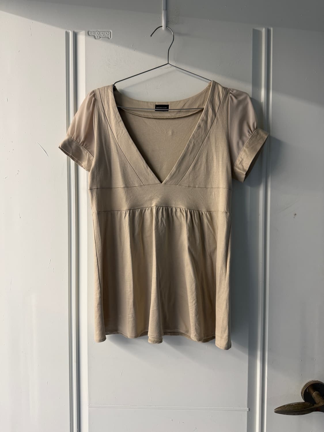 일본빈티지 카키 베이지 레이어드 세트 상품이미지7