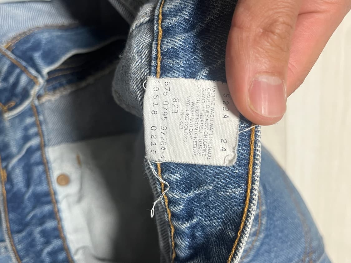 90s Levis 517 RELAXED usa 오렌지탭 34-30 상품이미지5