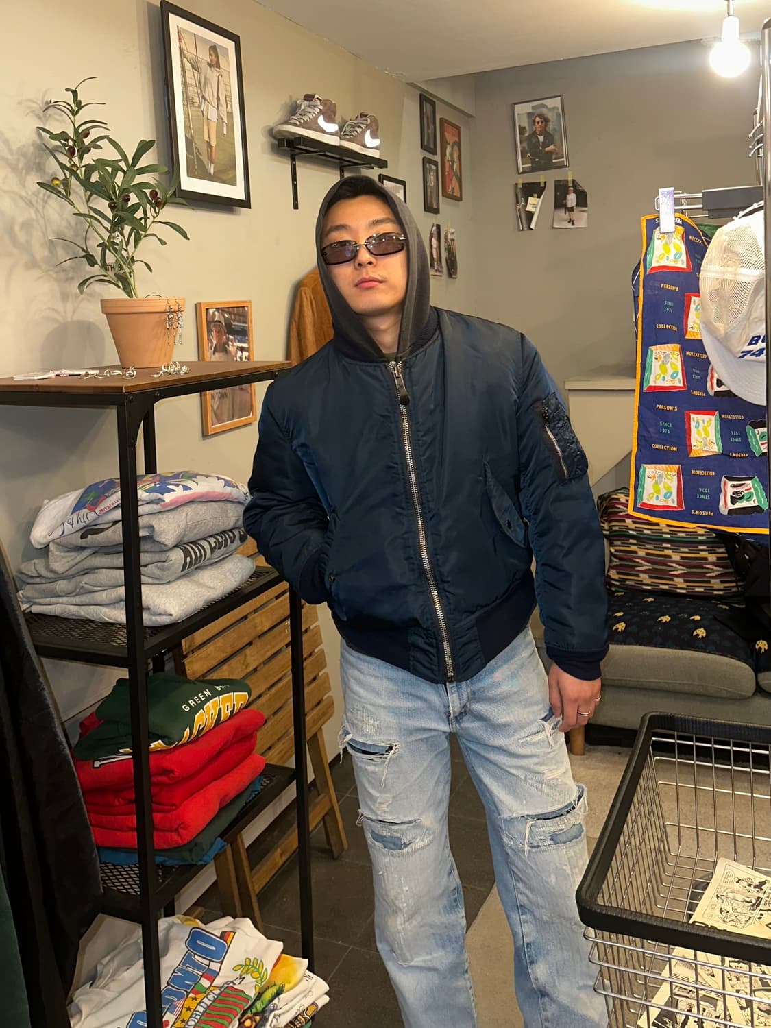 90’s Alpha Industries Ma-1 USA flight  상품이미지3