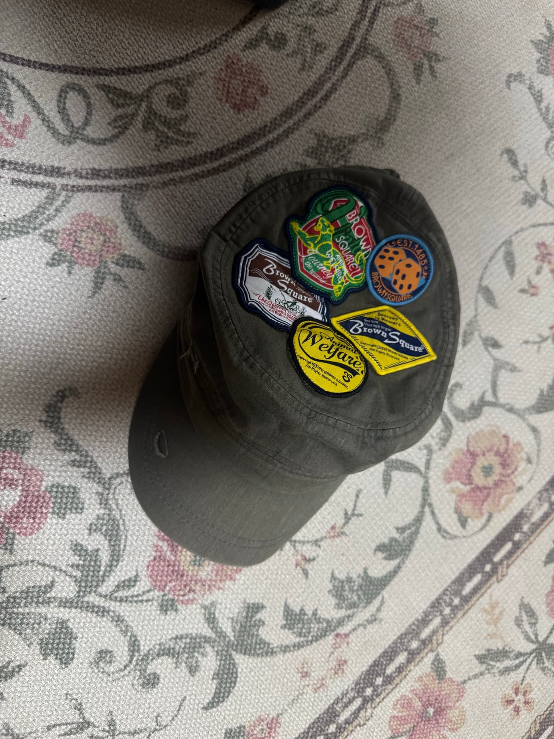 밀리터리 빈티지 캡 상품이미지1