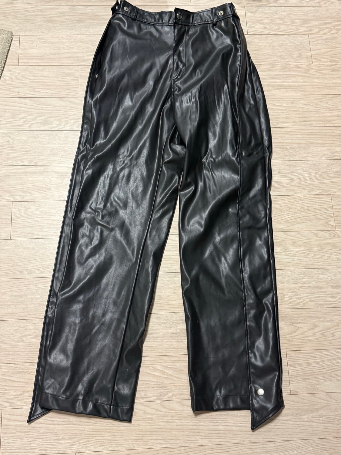 Another Youth side snap leather pts 상품이미지2