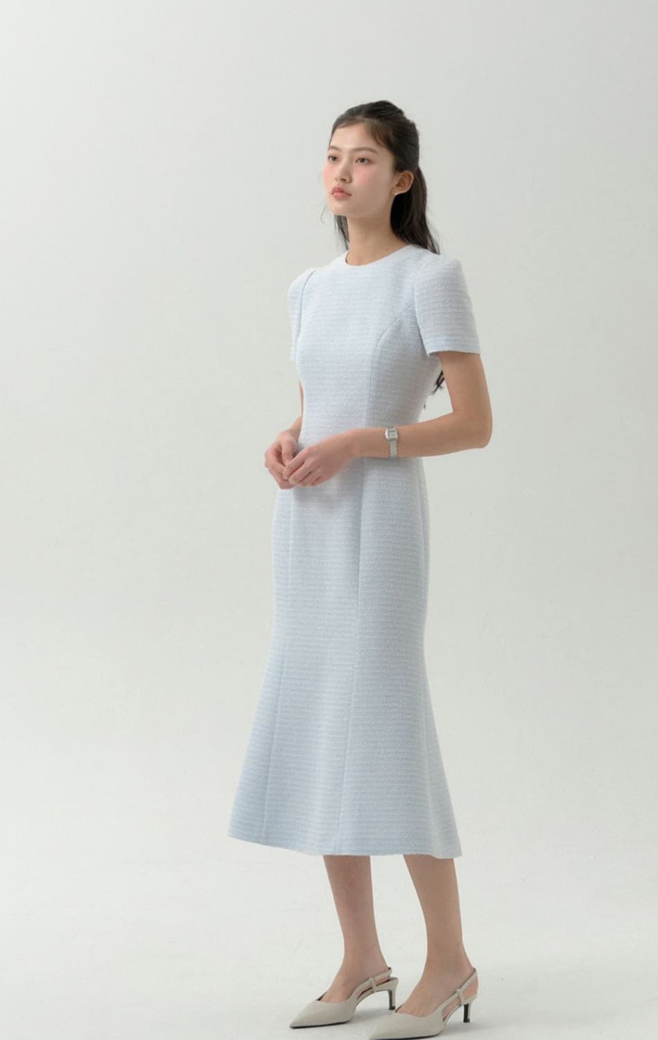 플로움 루나 머메이드 드레스 blue M  상품이미지1