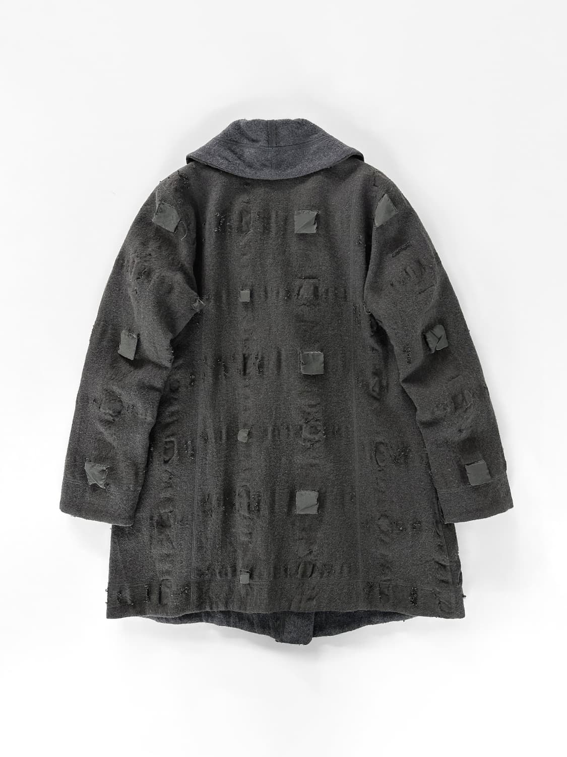 빈티지 이세이 미야케 Haat 울 숄 코트 상품이미지2