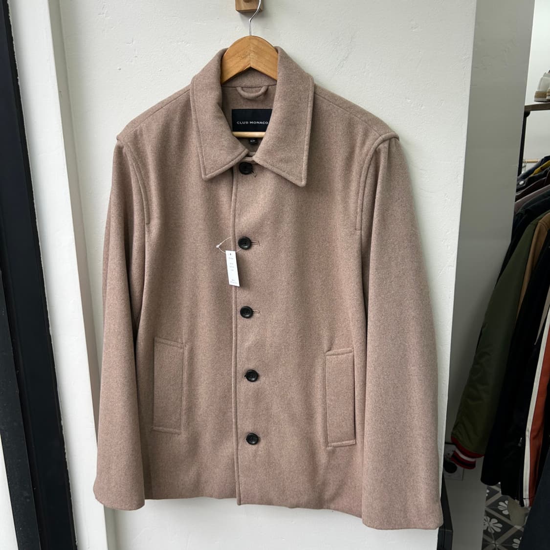 16173 - 클럽모나코 싱글 하프 코트 상품이미지2