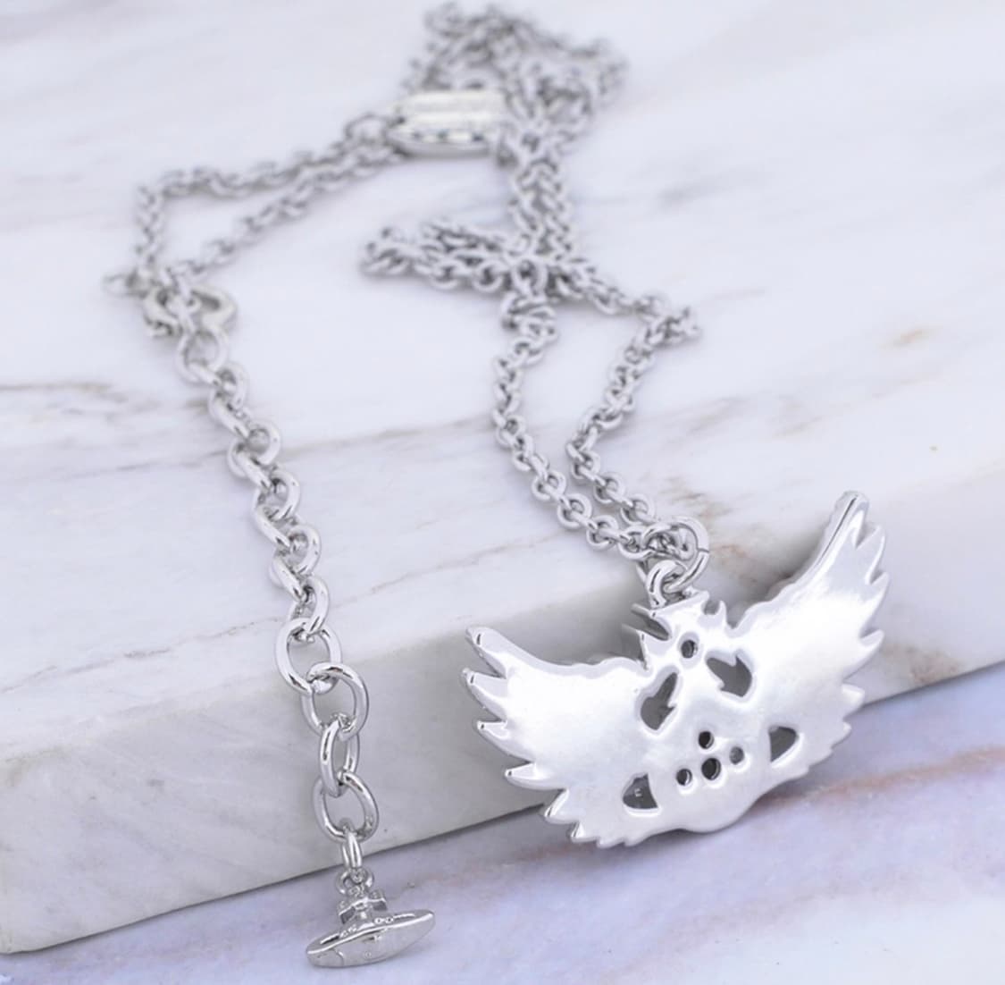 비비안웨스트우드 더블 엔젤 목걸이 상품이미지3