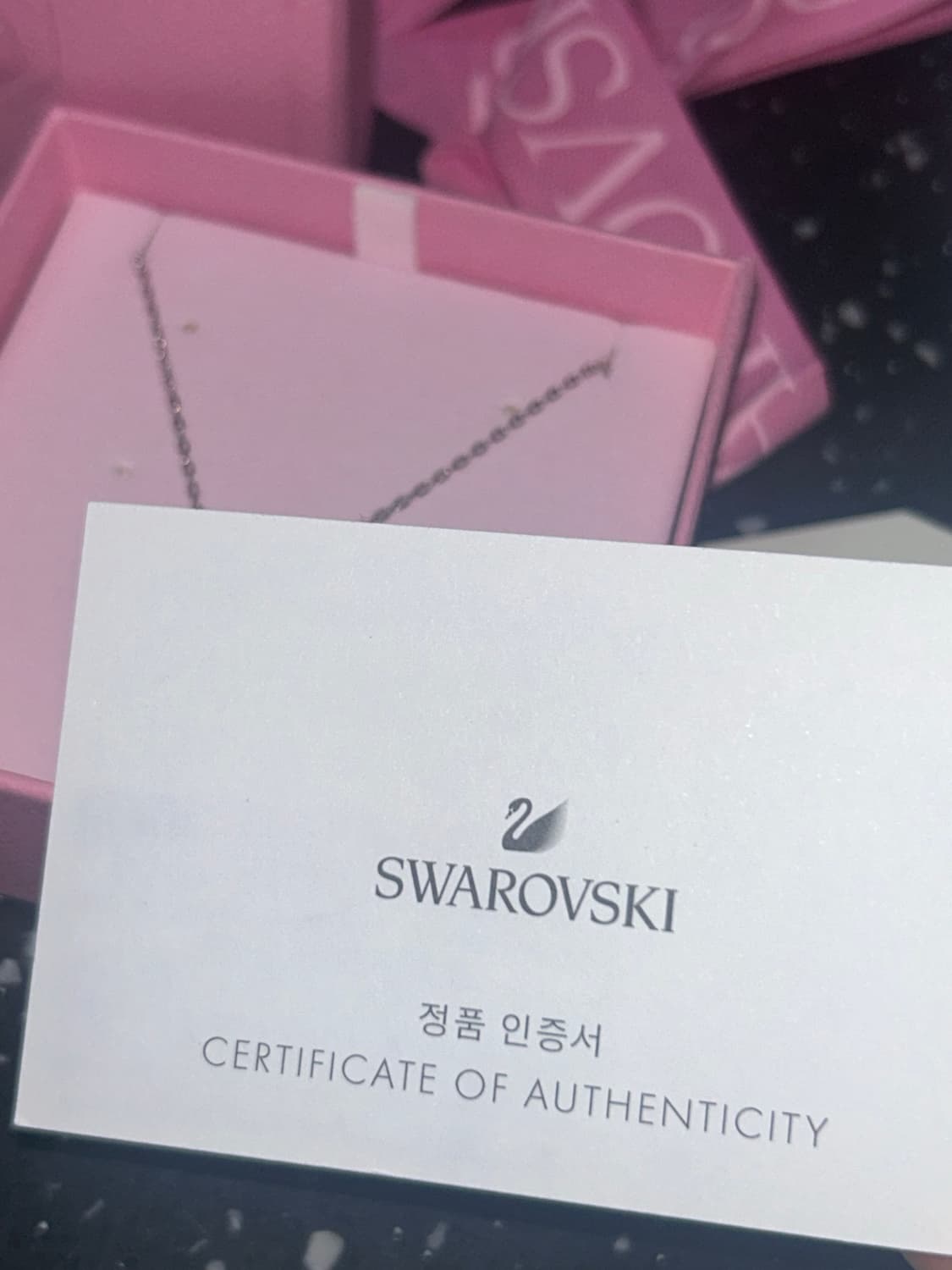 스와로브스키 목걸이 상품이미지3