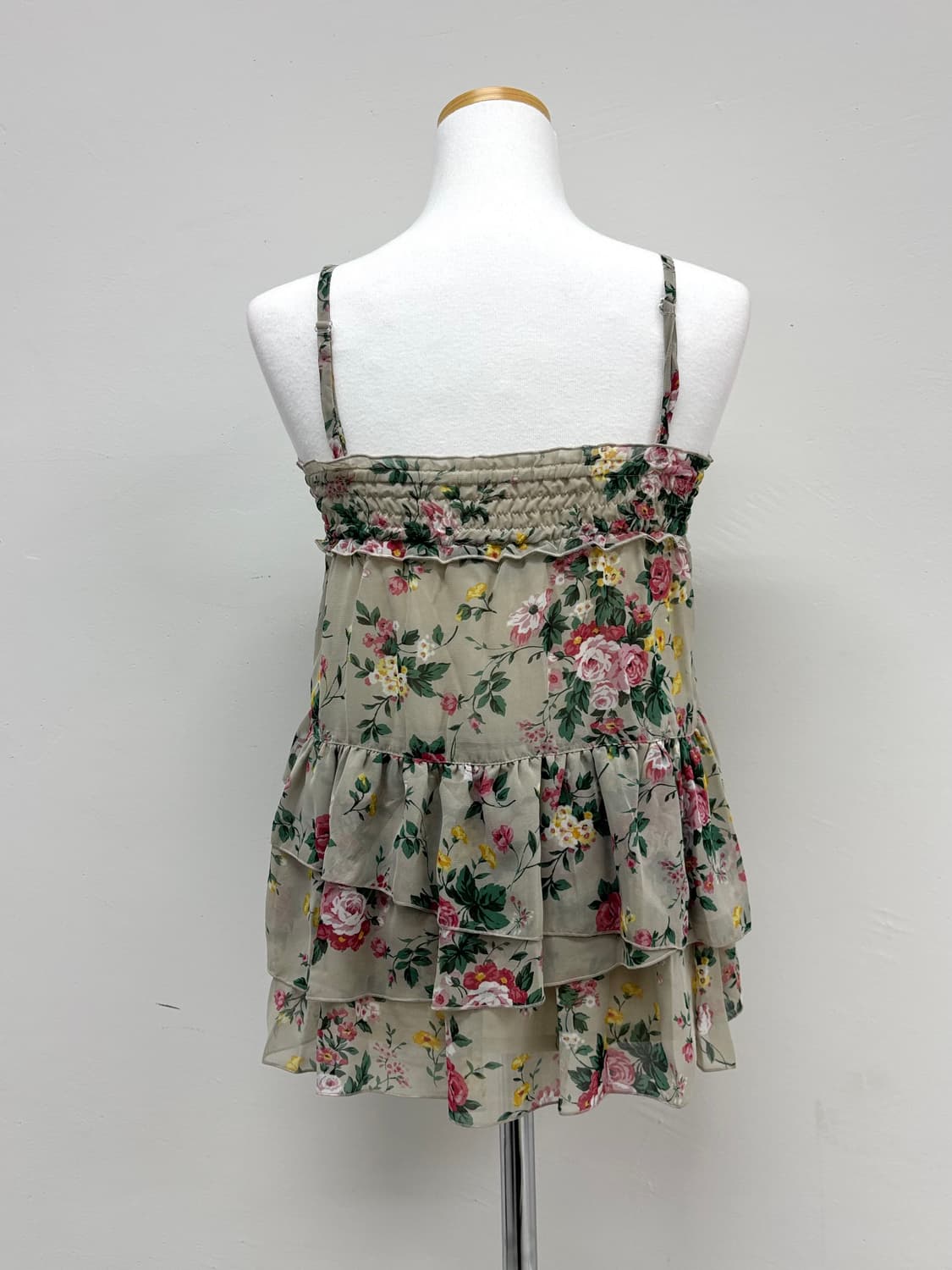 빈티지 플로럴 슬리브리스 스커트 상품이미지7