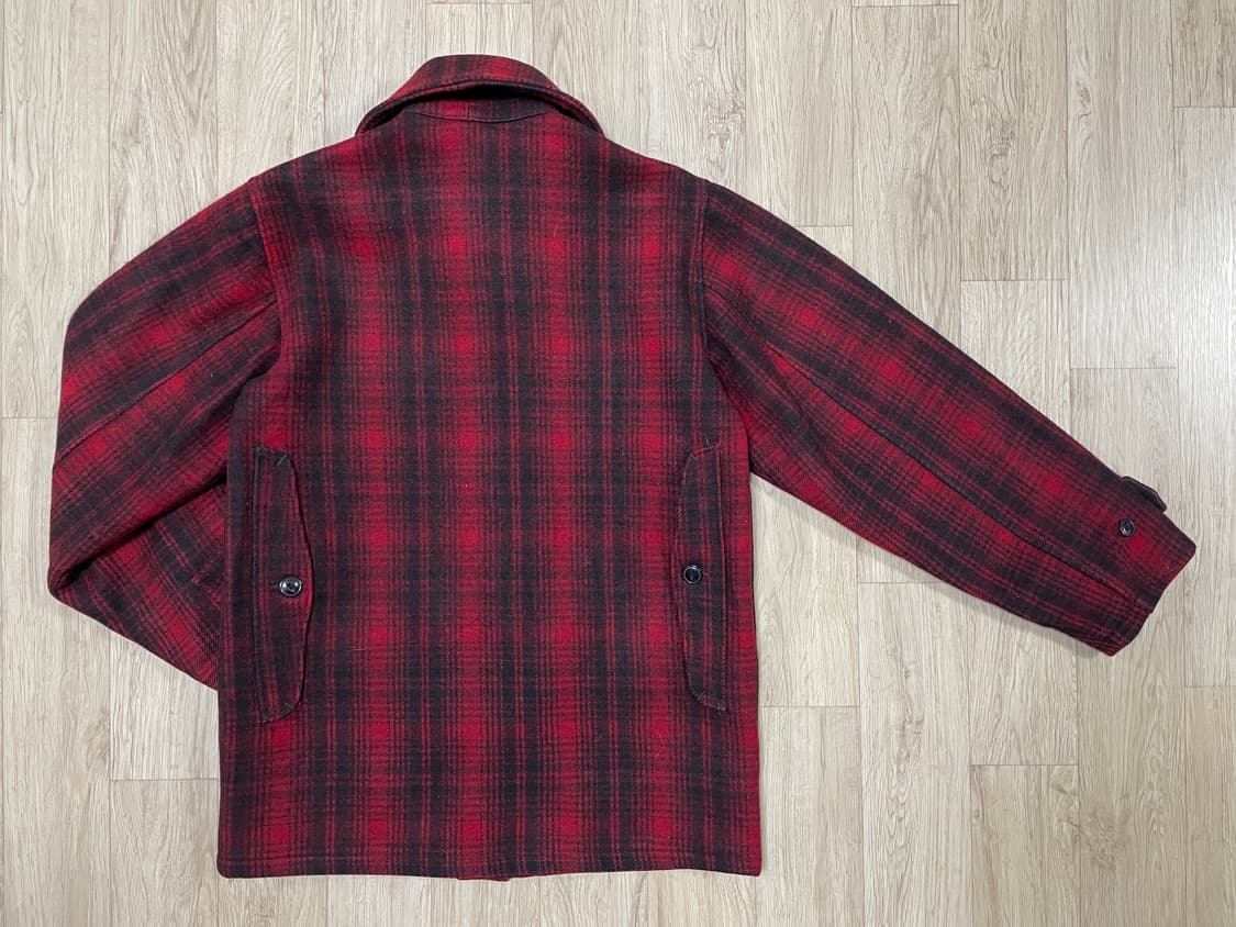 100) 40's 울리치 체크 울 매키노자켓(민트급)RRL&LVC&폴로 상품이미지4