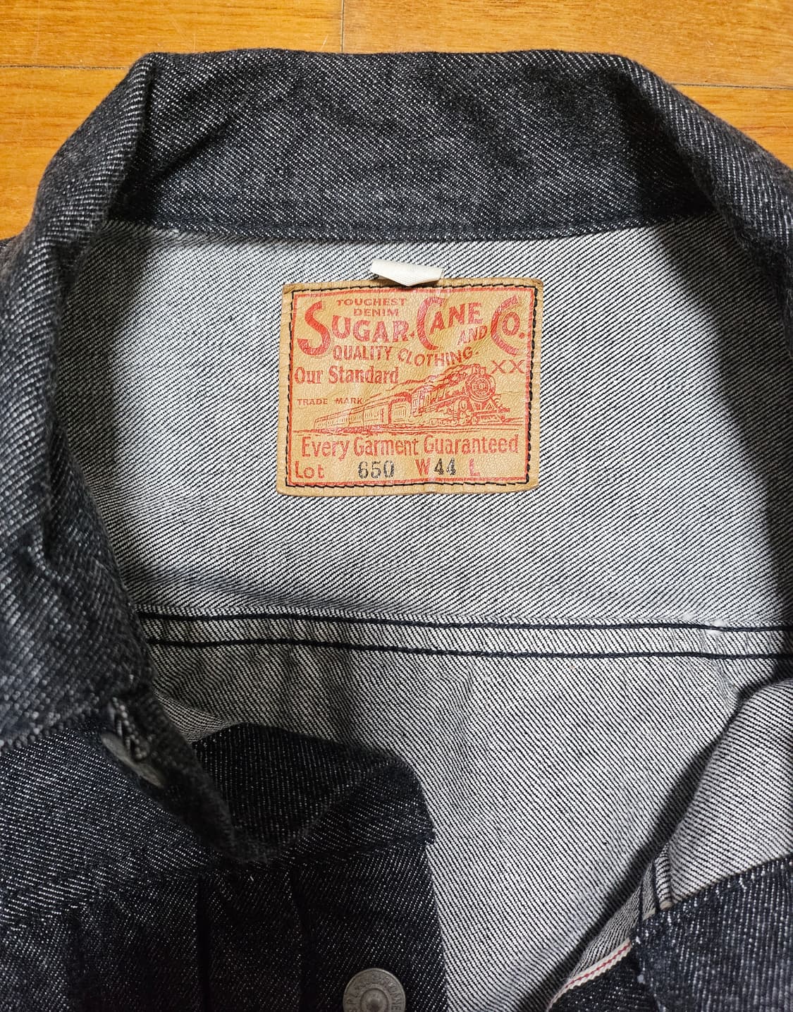 슈가케인 1953 블랙 자켓 상품이미지7