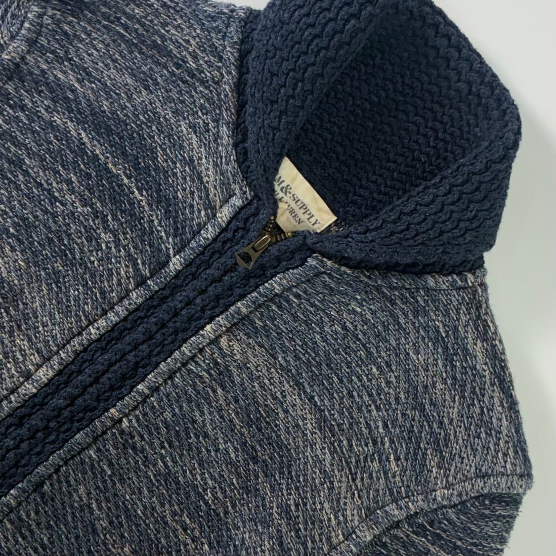 Denim&supply 데님앤 서플라이 숄카라 스웨트 가디건 상품이미지3